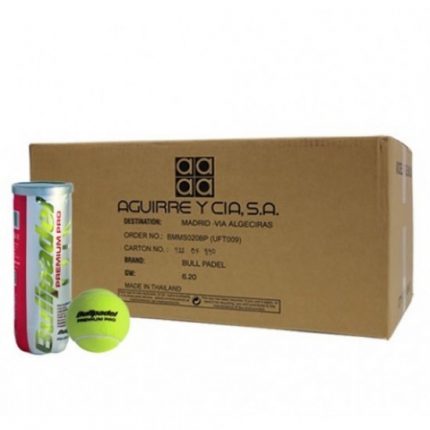 Cajón Bullpadel Premium Pro 72 Pelotas 24 Botes de 3 uds