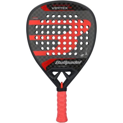 Pala de pádel Bullpadel Vertex 04 Negro/Rojo 24