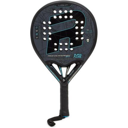 Pala de Pádel Royal Padel 34 Anniversary Light 2024 Lágrima Fiber Tech Carbono