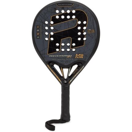 Pala de Pádel Royal Padel 34 Anniversary Poly 2024 Carbono Fiber Tech 365 g