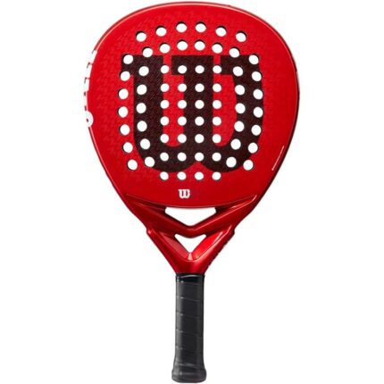 Pala de Pádel Wilson Bela Elite V2.5 2024 Lágrima Carbono EVA Suave Roja