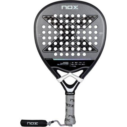 Pala de Pádel Nox LA10 Quantum 2025 12K Diamante Carbono 12K EVA HR3 Leo Augsburger